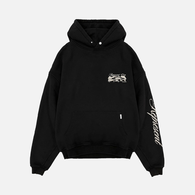 Represent Black Raceway Hoodie