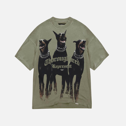 Represent Thoroughbred Khaki T-Shirt
