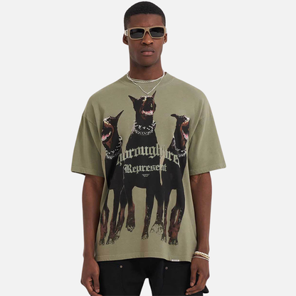 Represent Thoroughbred Khaki T-Shirt