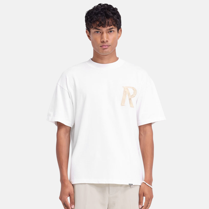 Represent White Masking Tape Initial T-Shirt