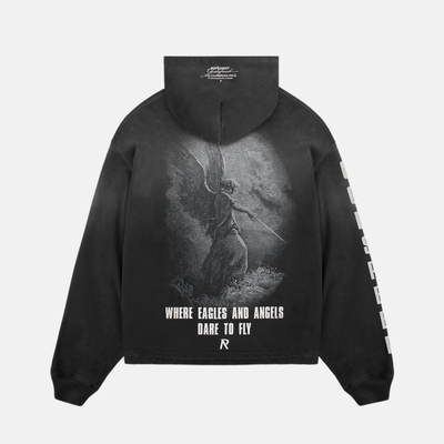 Represent Aged Black Godspeed Hoodie