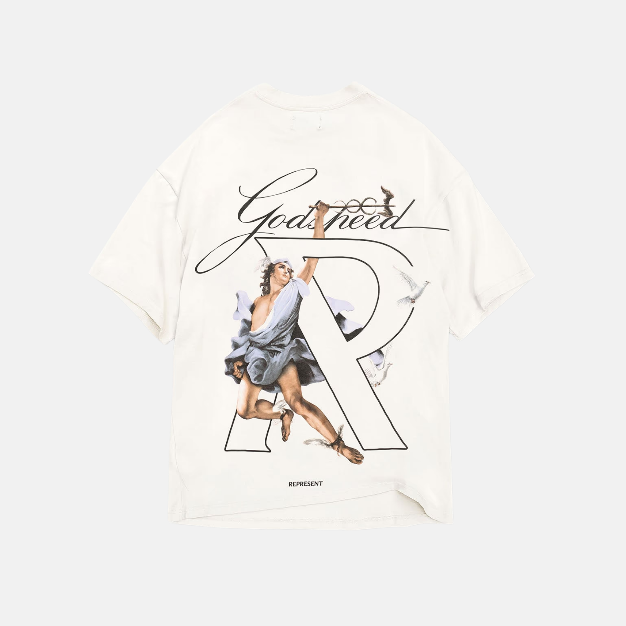 Represent White Hermes T-Shirt