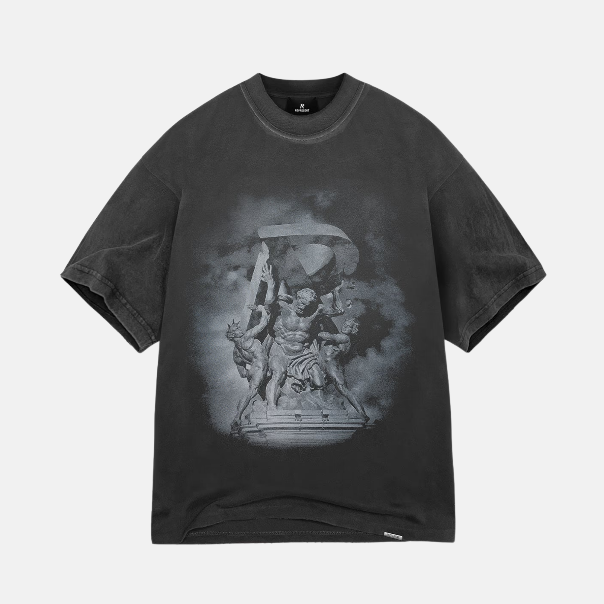 Represent Stained Black Atlas T-Shirt