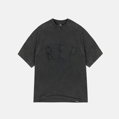 Represent Vintage Black Rep Applique T-Shirt