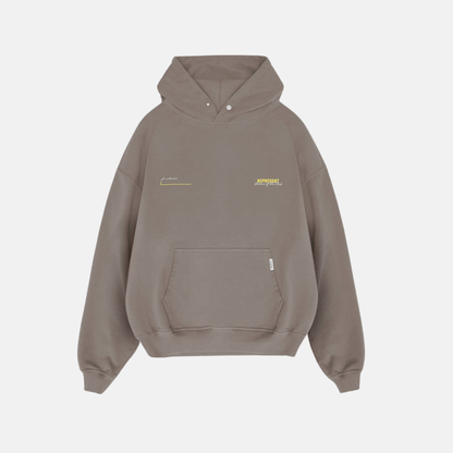 Represent Washed Olive Patron of The Club Hoodie