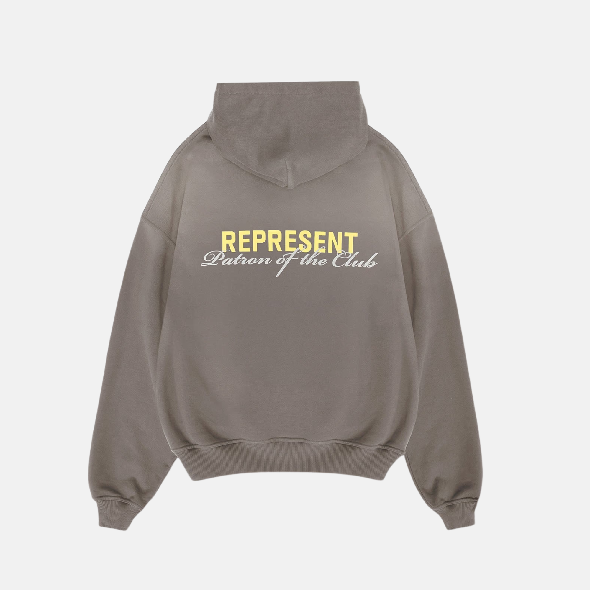 Represent Washed Olive Patron of The Club Hoodie