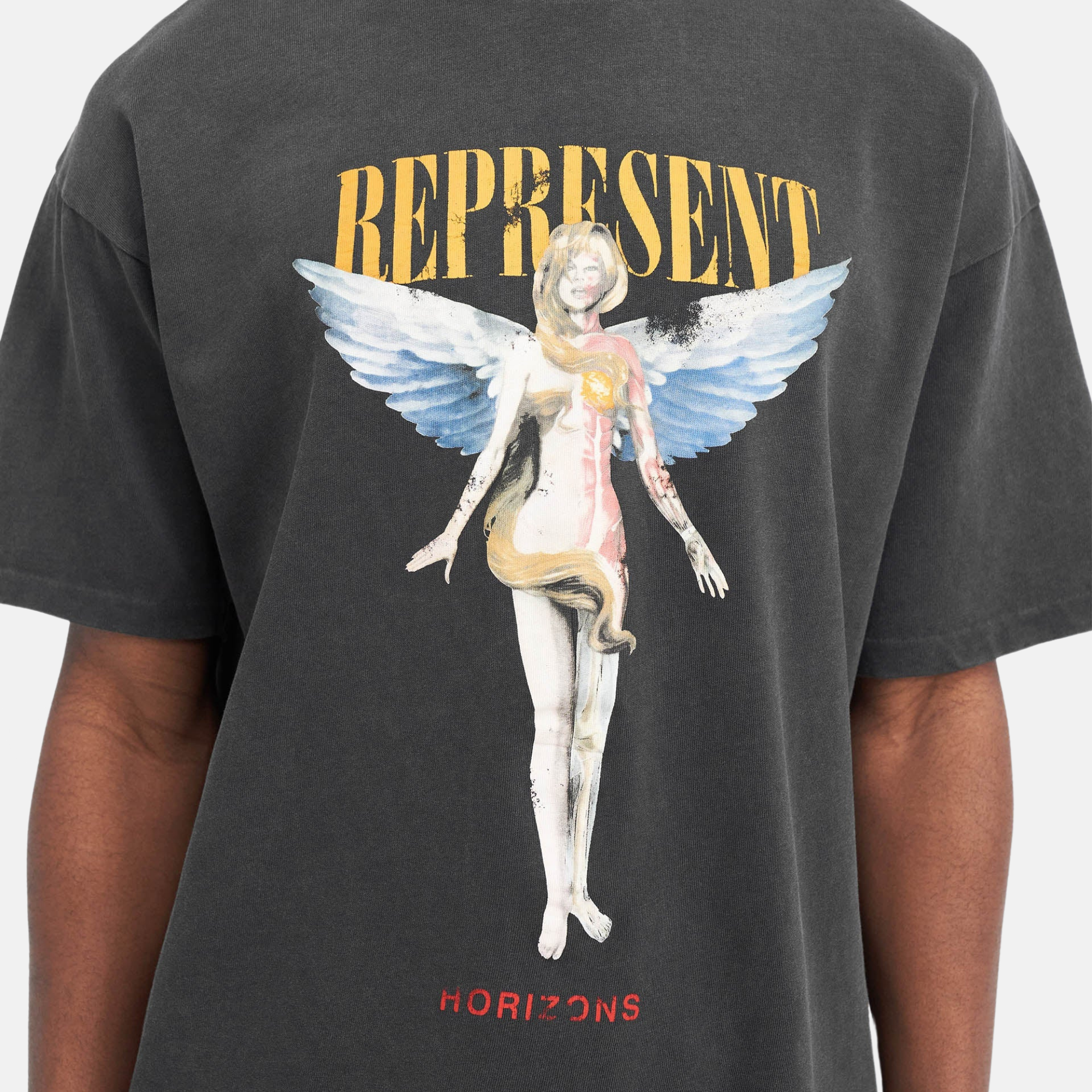 Represent Aged Black Reborn T-Shirt