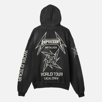 Represent Metallica 40 Year Anniversary Full-Zip Hoodie