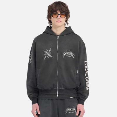 Represent Metallica 40 Year Anniversary Full-Zip Hoodie