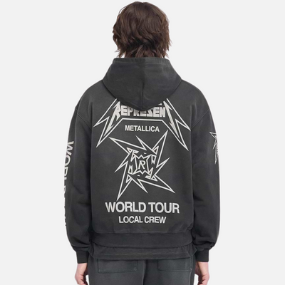 Represent Metallica 40 Year Anniversary Full-Zip Hoodie