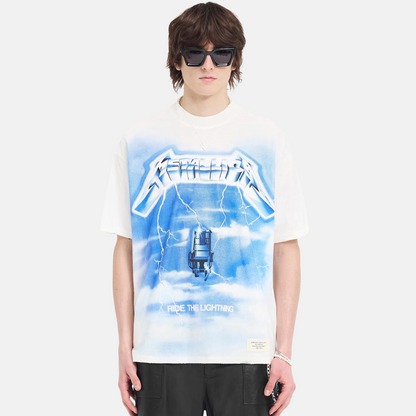 Represent Metallica Ride The Lightning T-Shirt – Puffer Reds Represent Metallica Ride The Lightning T-Shirt – Puffer Reds