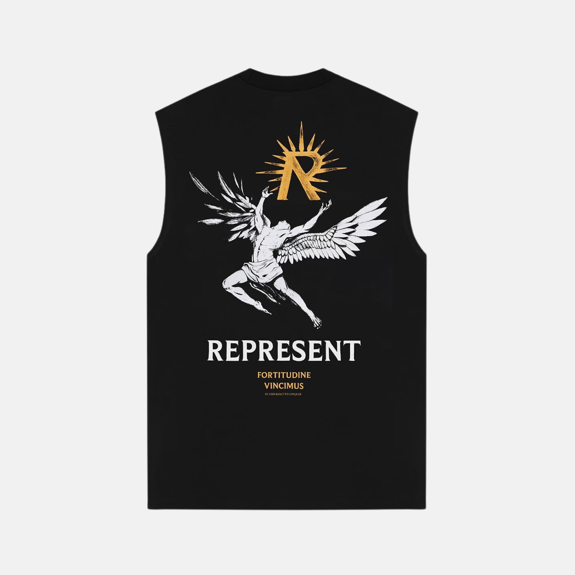 Represent Black Icarus Tank Top