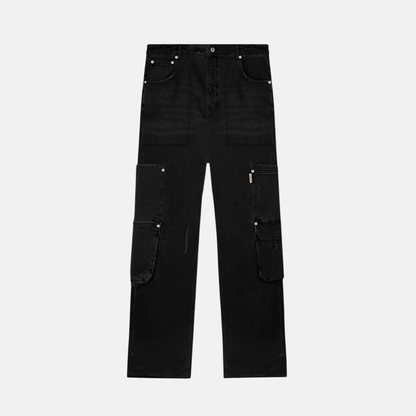 Represent Black R3 Workshop Denim Pants