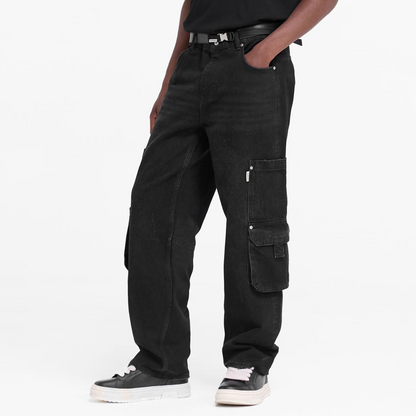 Represent Black R3 Workshop Denim Pants