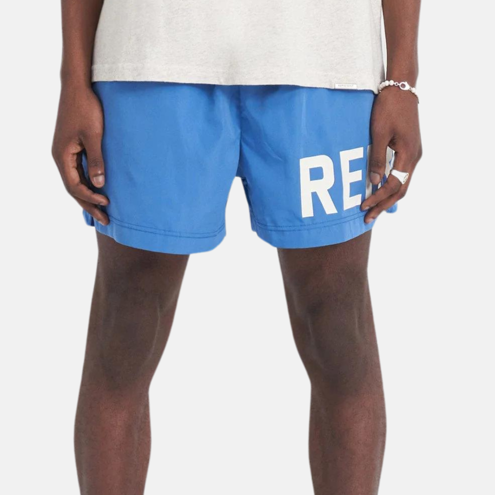 Represent Sky Blue Swim Shorts