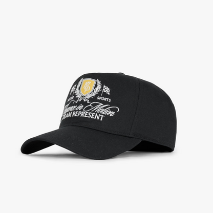 Represent Black Snapback Hat