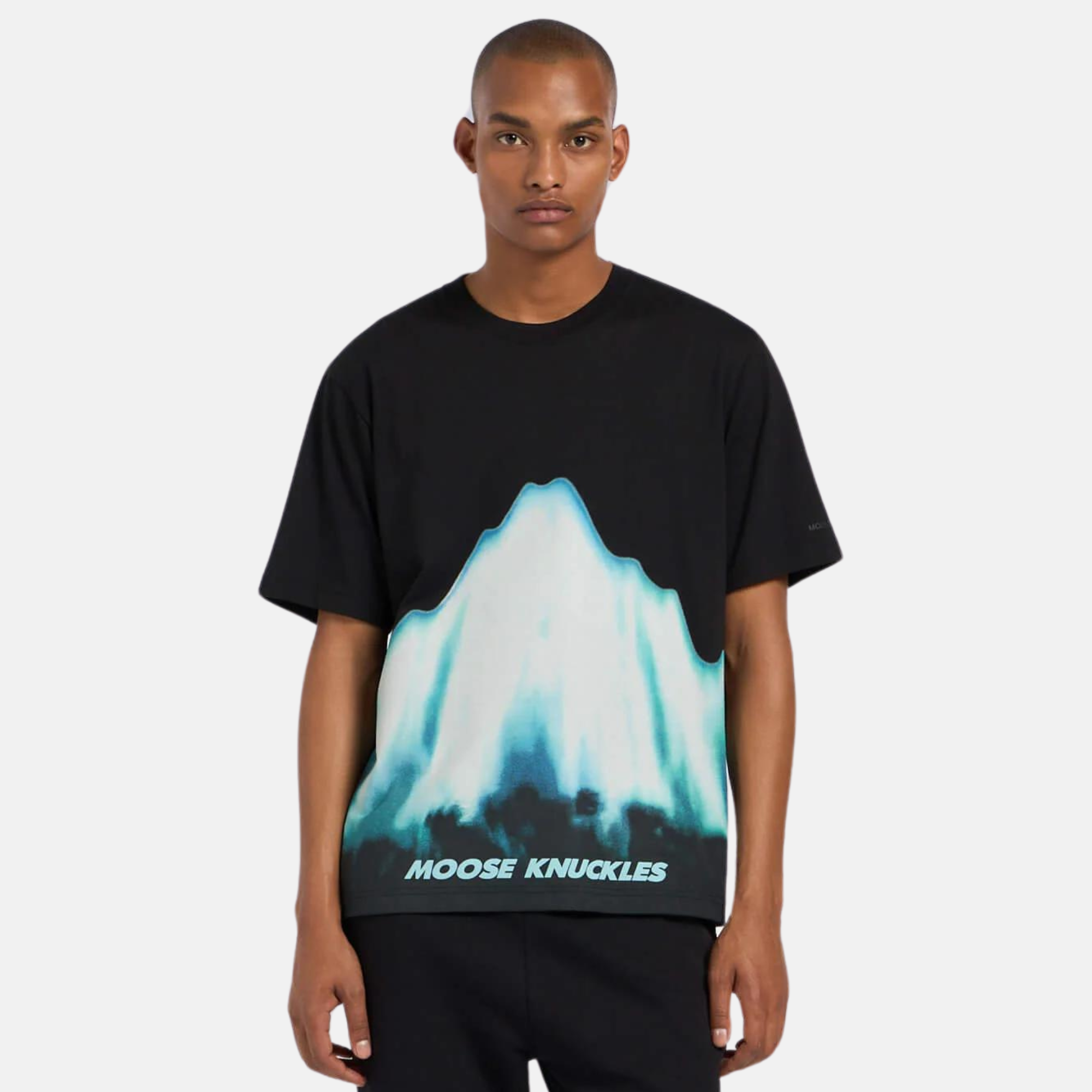 Moose Knuckles Black Mountain T-Shirt