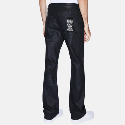 Ksubi Bronko Black Wax Jeans