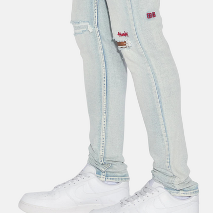 Ksubi Van Winkle Blue Ice Jeans