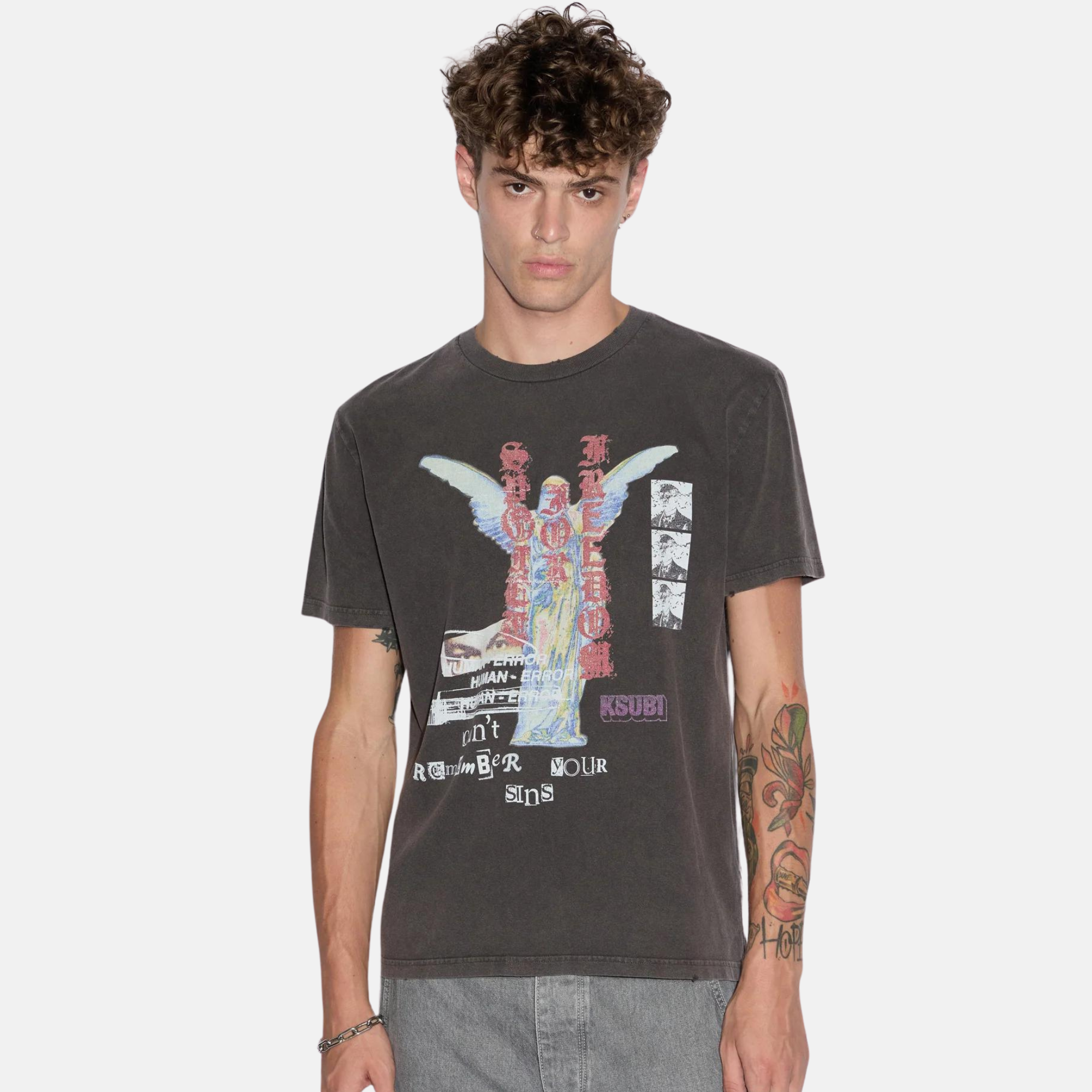 Ksubi Acid Black Sinners Kash T-Shirt