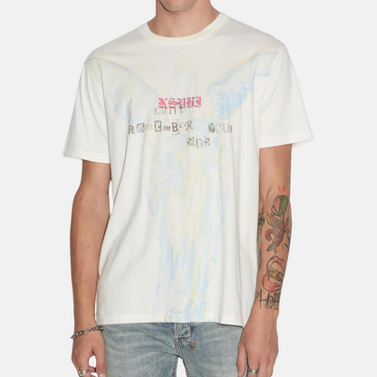 Ksubi Vintage White Sinners Kash T-Shirt