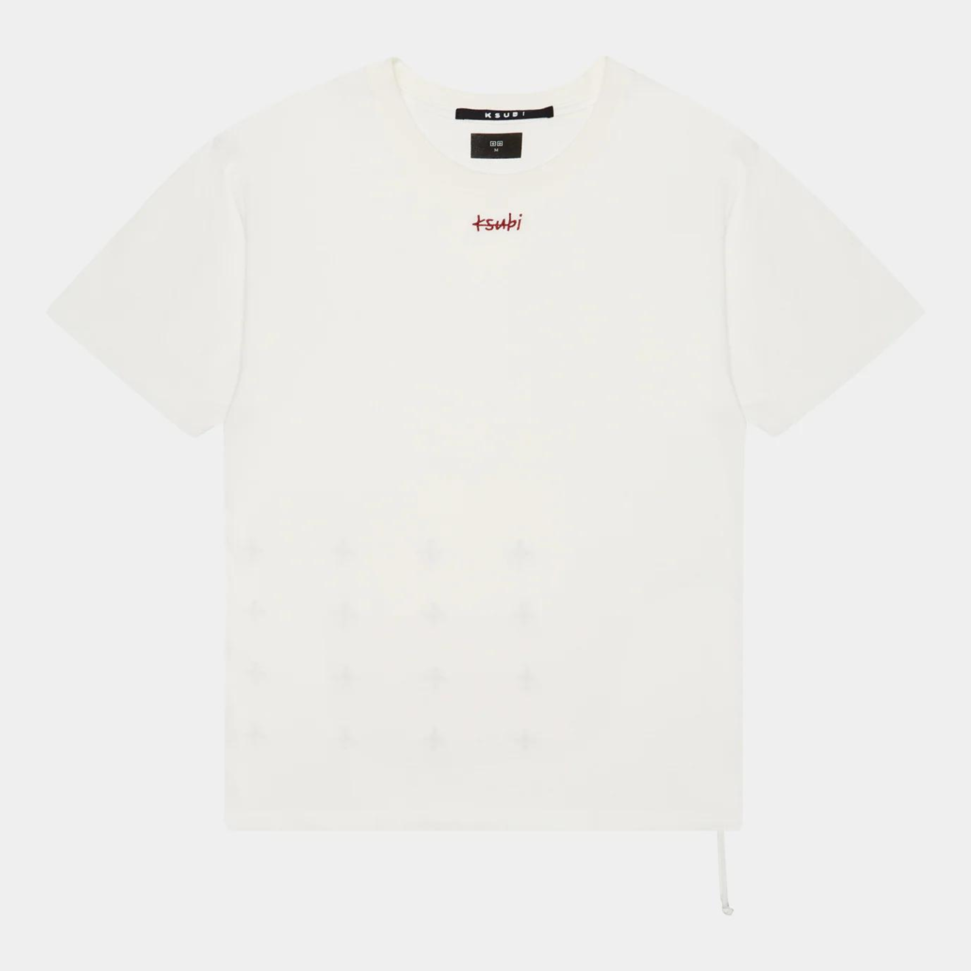 Ksubi Vintage White Stitch Up Biggie T-Shirt