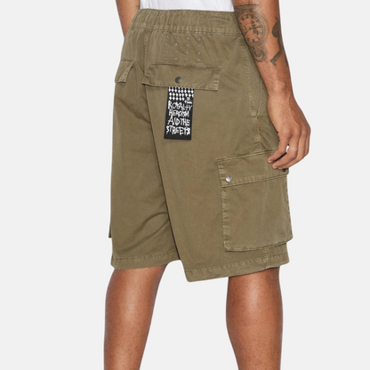 Ksubi Krush Cargo Shorts Army Fade