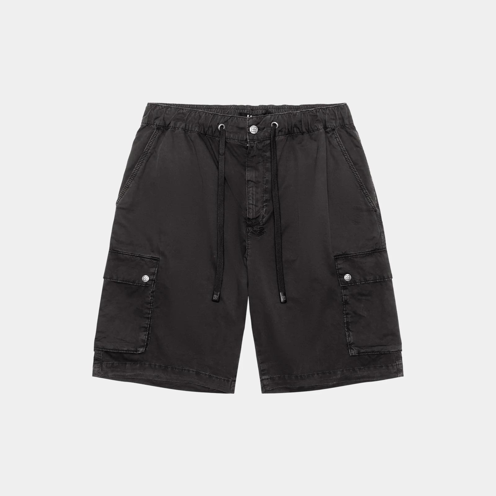 Ksubi Black Krush Cargo Shorts