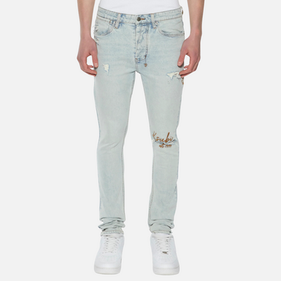 Ksubi Van Winkle Frost Blue Arch Jeans