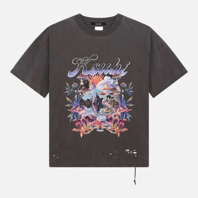 Ksubi Old Black Hendrix Ekcess SS T-Shirt