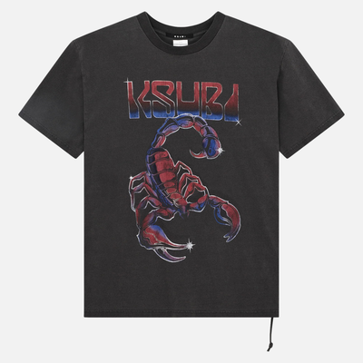 Ksubi Faded Black Venom Ekcess SS T-Shirt