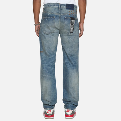 Ksubi Hazlow Hendrix Blue Repair Jeans