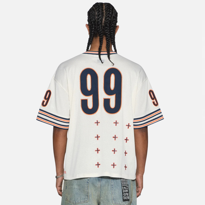 Ksubi Natural Bolter Duke Ecru Mesh Jersey
