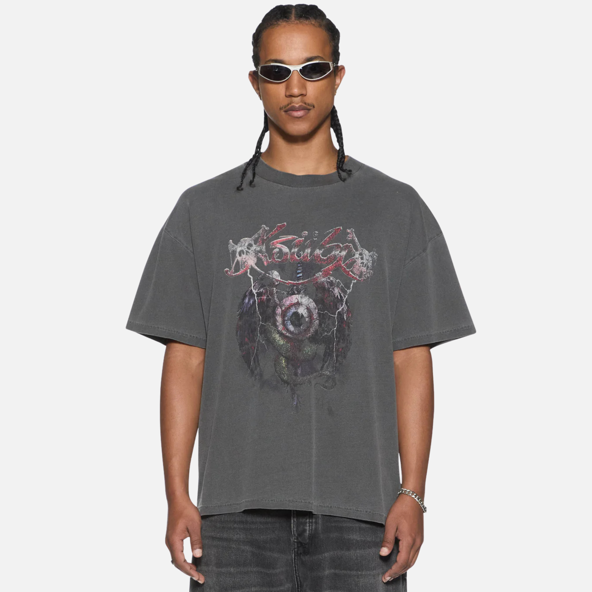 Ksubi Charcoal Legend Ekcess T-Shirt
