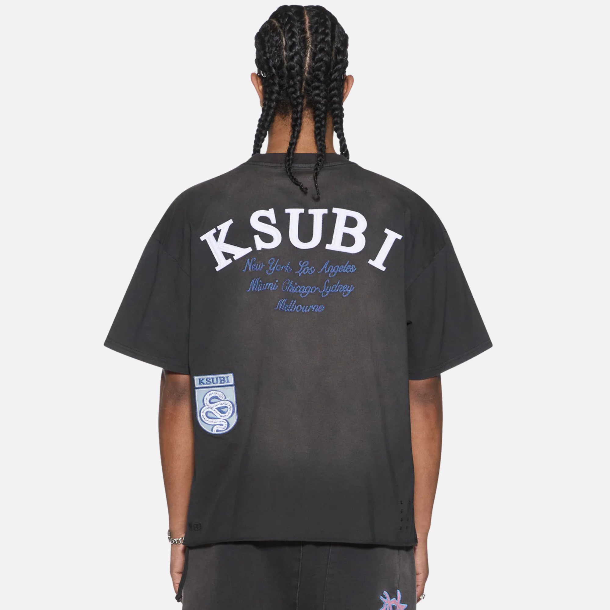 Ksubi Charcoal Genesis Ekcess T-Shirt