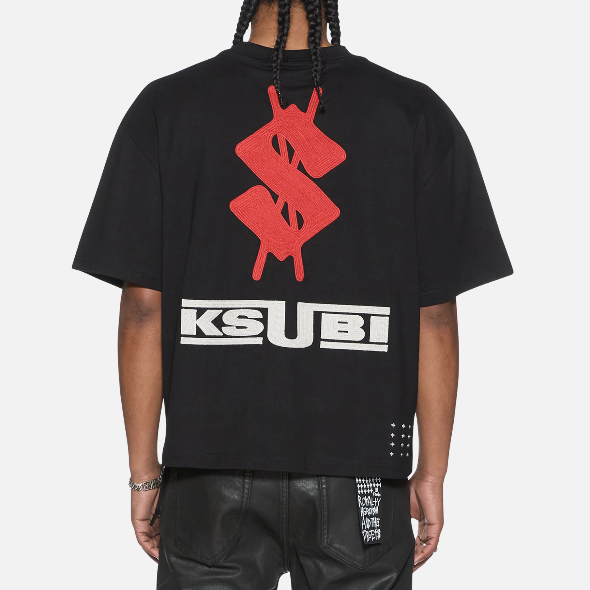 Ksubi Black Zoom Halen T-Shirt