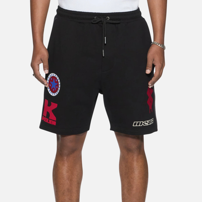 Ksubi Black Zoom Trak Shorts