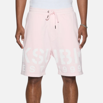 Ksubi Pink State Trak Shorts