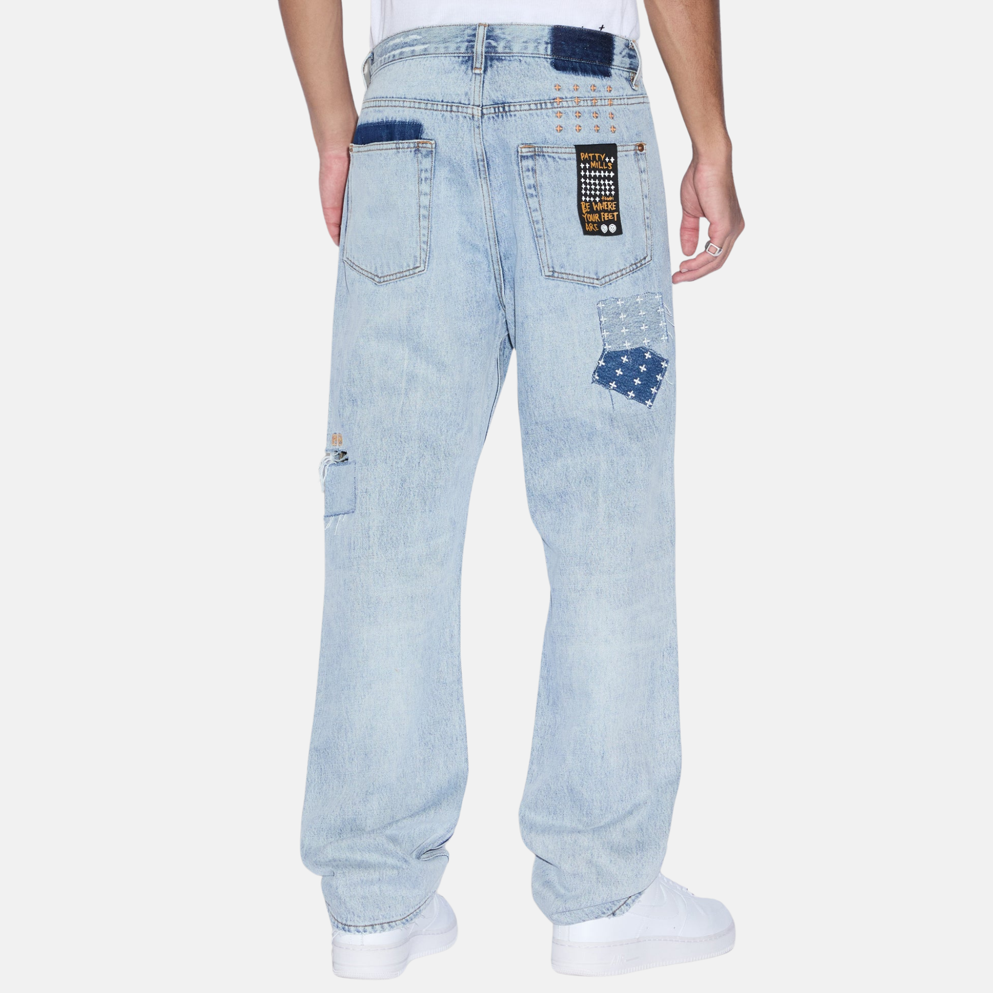 Ksubi x Patty Mills Anti K Mills Repair Jeans