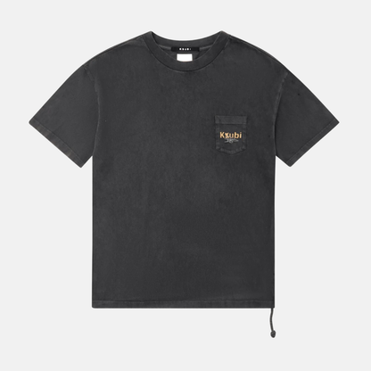 Ksubi x Patty Mills Faded Black Mills Pocket T-Shirt