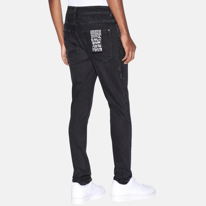 Ksubi Van Winkle Lock Up Black Jeans