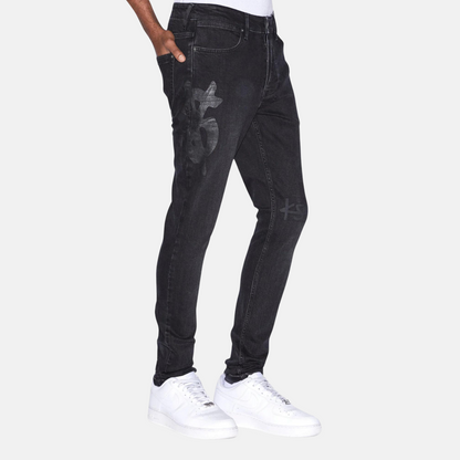 Ksubi Van Winkle Lock Up Black Jeans