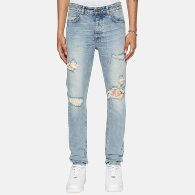 Ksubi Chitch Champagne Destroy Sketch Jeans