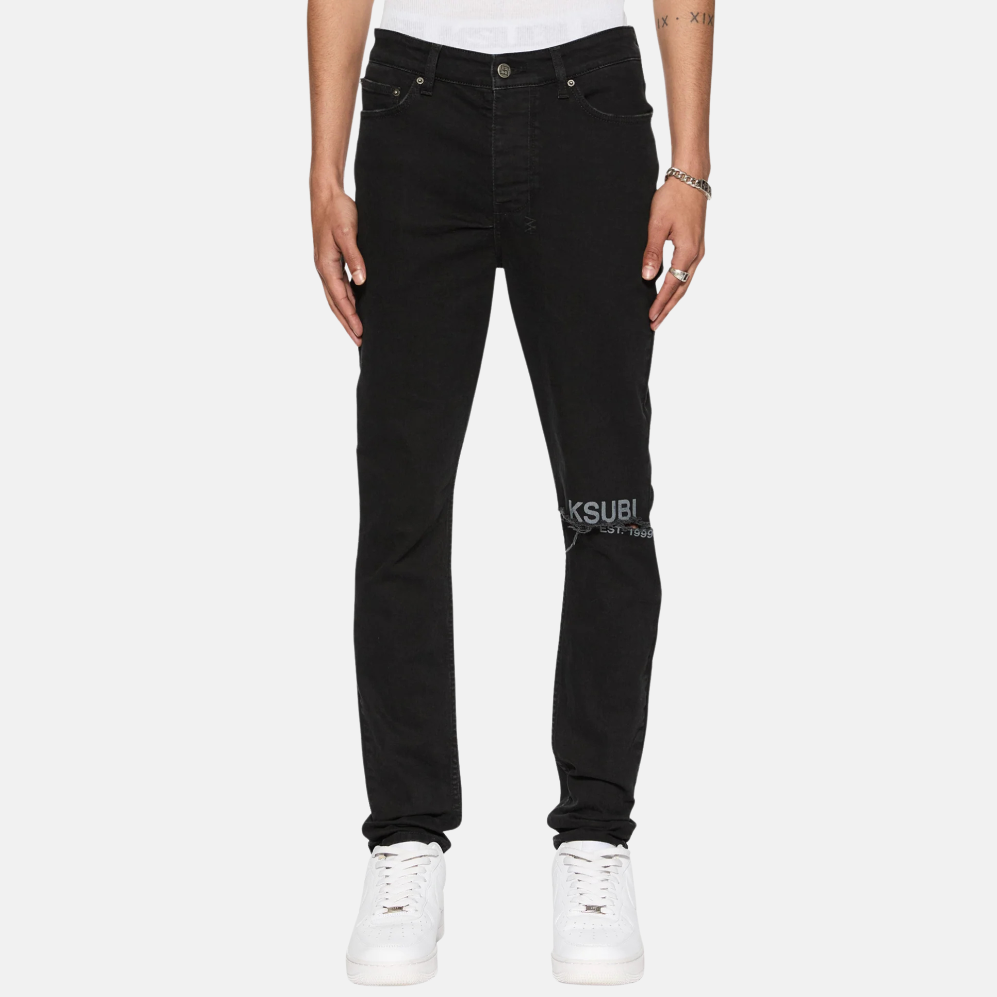 Ksubi Chitch Laid Black Est Jeans