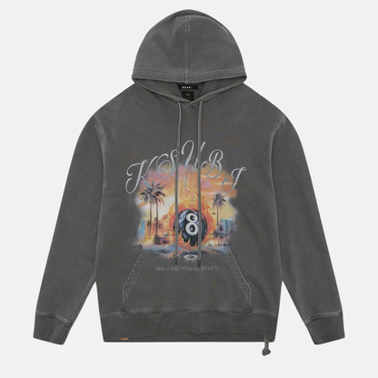 Ksubi World Order Biggie Hoodie Charcoal