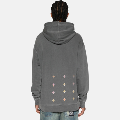 Ksubi World Order Biggie Hoodie Charcoal