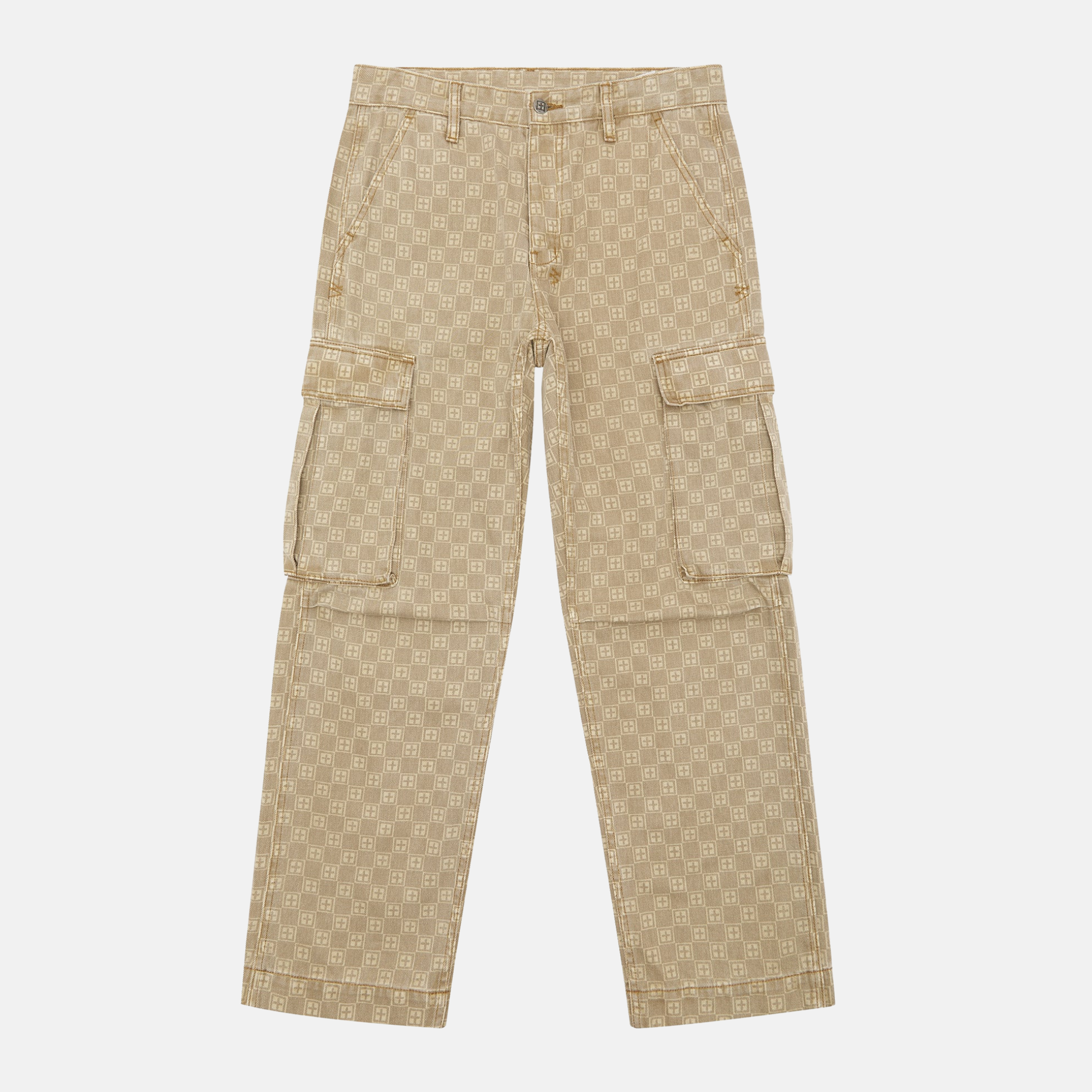 Ksubi Box Fugitive Cargo Pants Tan