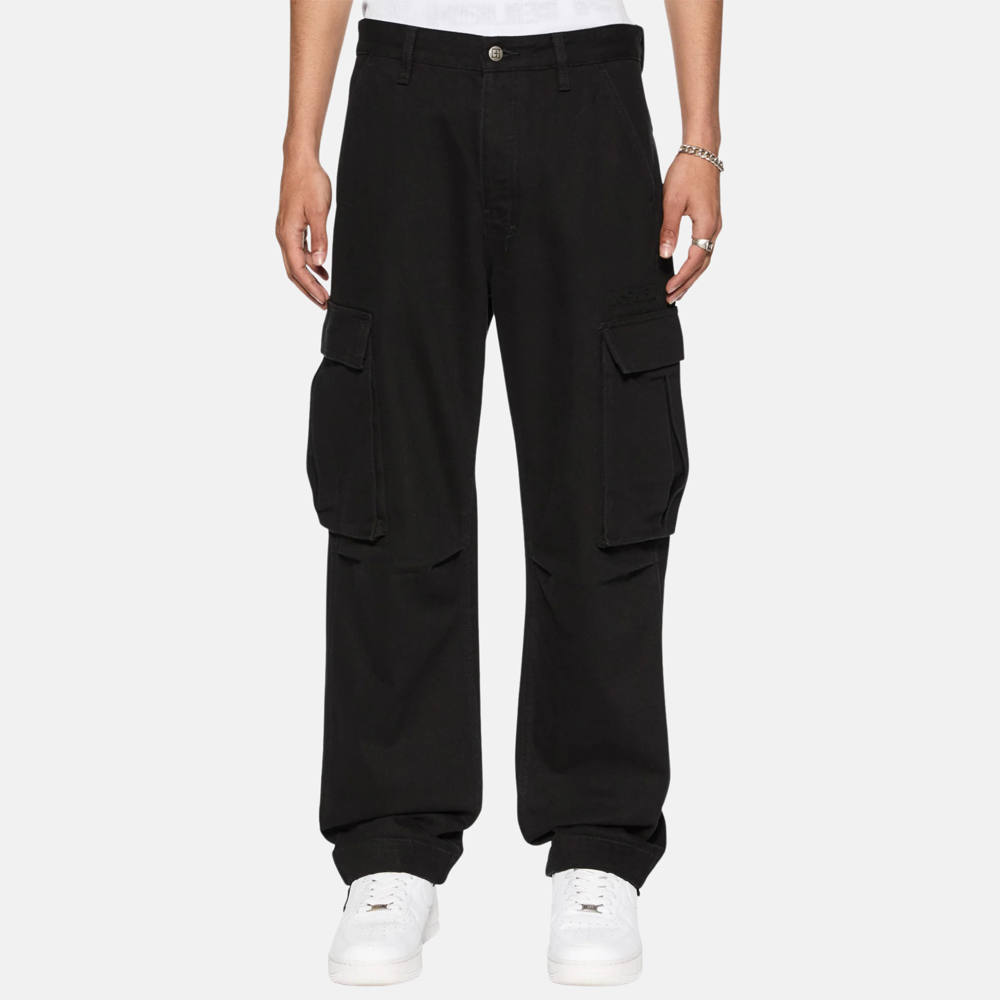 Ksubi Sott Fugitive Cargo Pants Jet Black