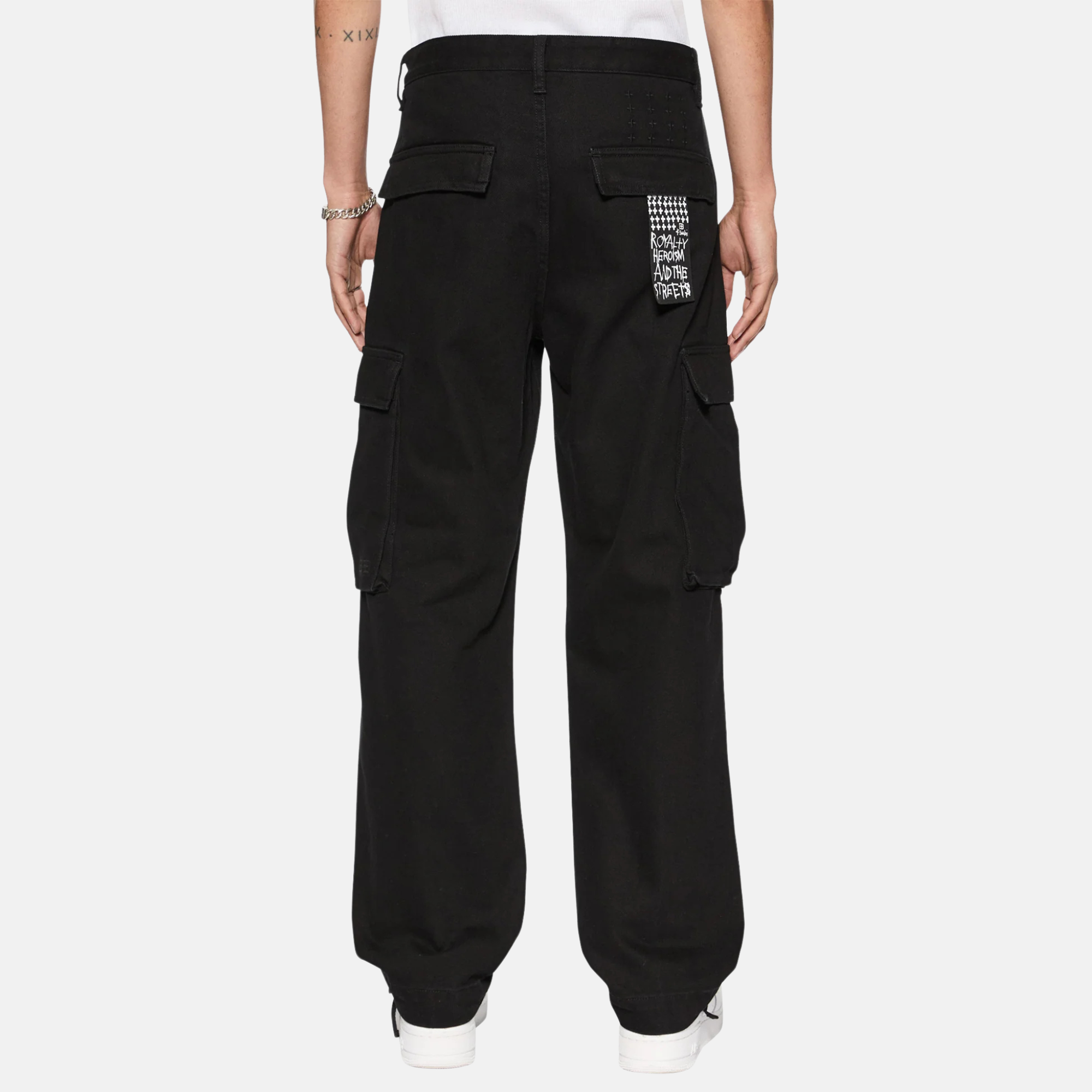 Ksubi Sott Fugitive Cargo Pants Jet Black