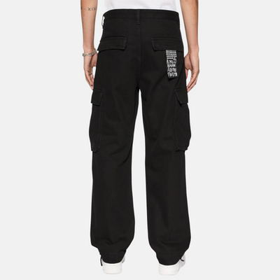 Ksubi Sott Fugitive Cargo Pants Jet Black